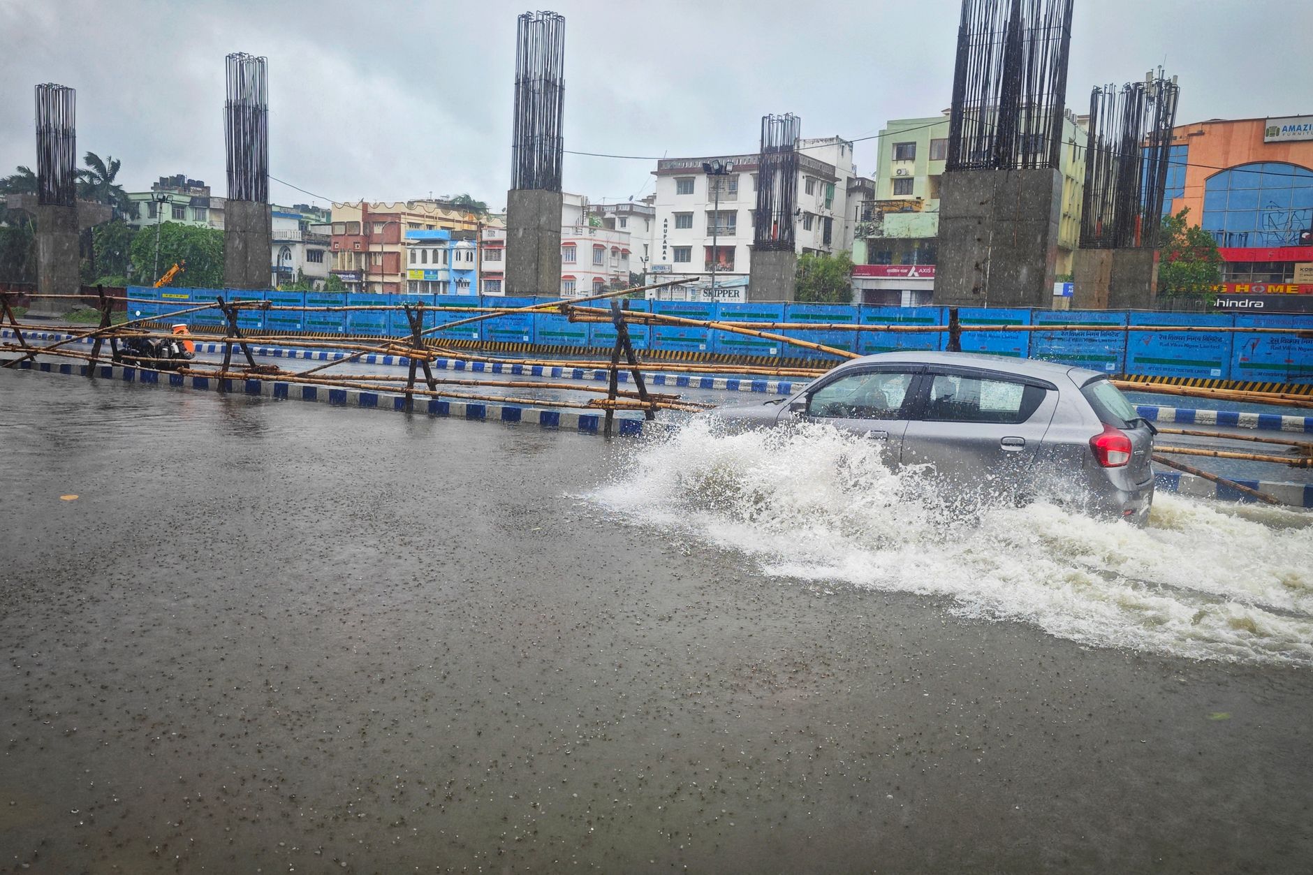 heavy rain central India